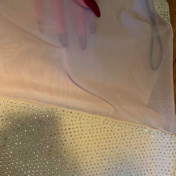 Sequin studded one shoulder bodycon dress - Picture 5 of 7